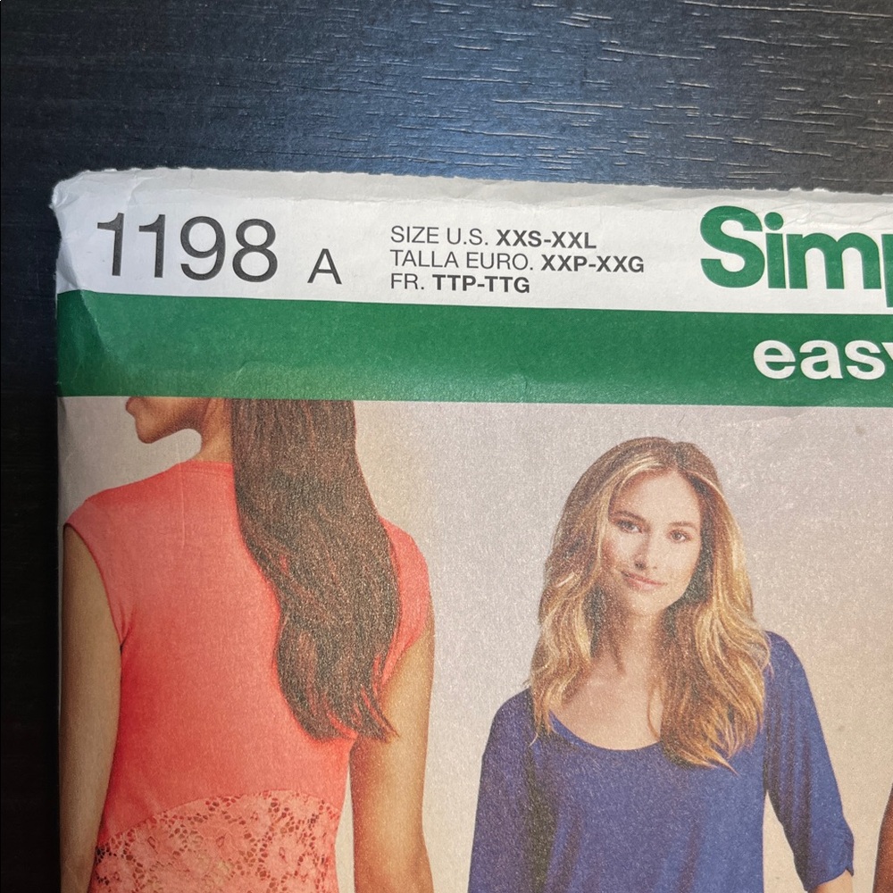 Simplicity pattern 1198 - Picture 2 of 3